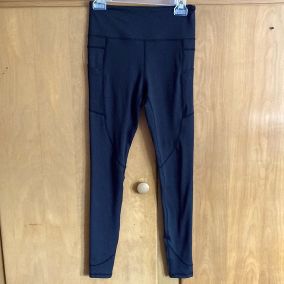ZYIA Pants - EUC ZYIA Black high rise full length light n tights Sz 6-8
